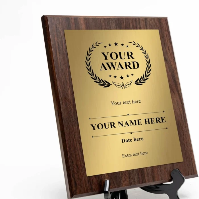 Custom Plaque Awards - Image 1