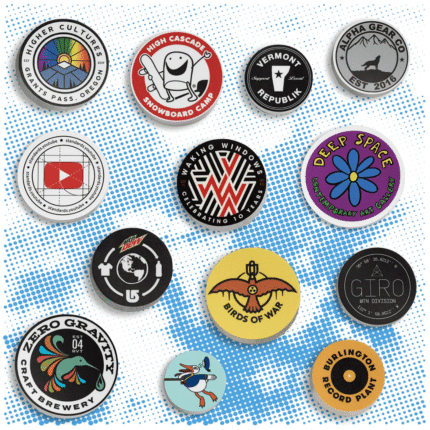 Circle Sticker Vinyl
